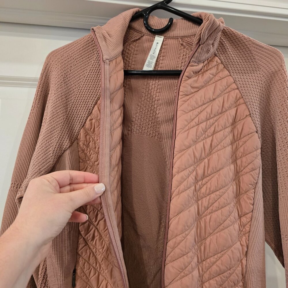 Athleta Flurry Force Insulated Primaloft Jacket II (Dusty Pink) - Picture 3 of 6